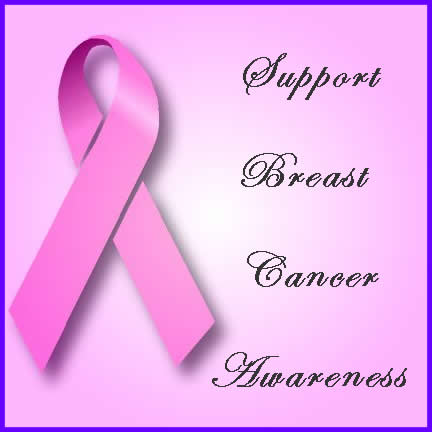 Pink Ribbon For Breast Cancer Jtyuuprt